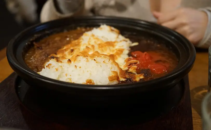 大盛りのカレー
